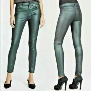 NWT 7 For All Mankind The Skinny Emerald size 28.